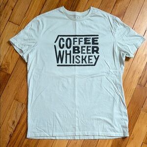 Coffee|Beer|Whiskey Men’s T-Shirt